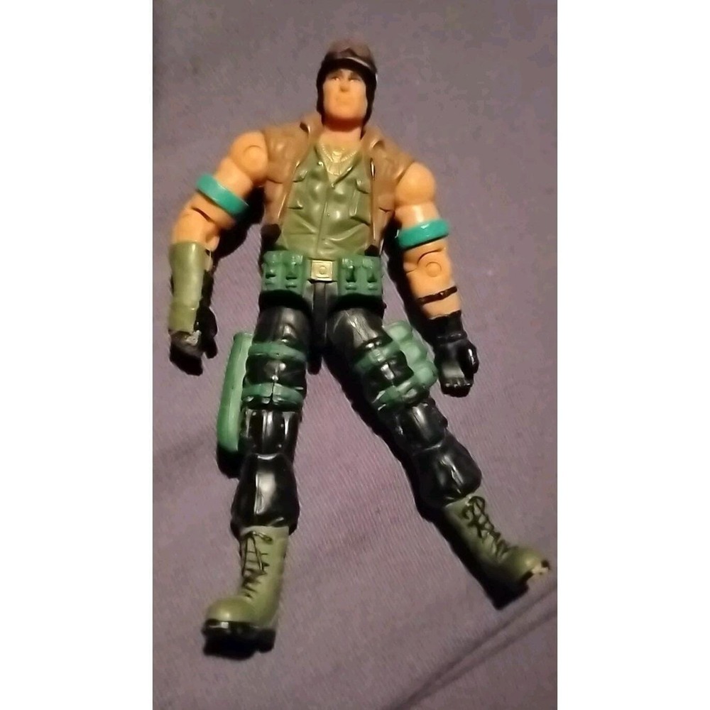Vtg 2003 DART Pathfinder‎ G.I. Joe v2 3 3/4" Figure poseable moveable Parts